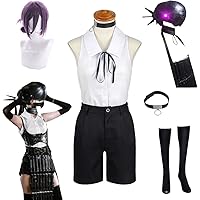 Amazon.co.jp: [PPluna] レゼ コスプレ 衣装 セット ウィッグ 靴 追加